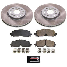 Load image into Gallery viewer, Power Stop 21-22 GMC Acadia Front Semi-Coated Rotor Kit