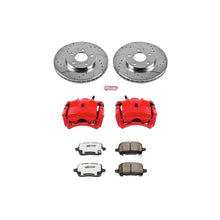 Load image into Gallery viewer, Power Stop 04-08 Chevrolet Malibu Front Z26 Street Warrior Brake Kit w/Calipers