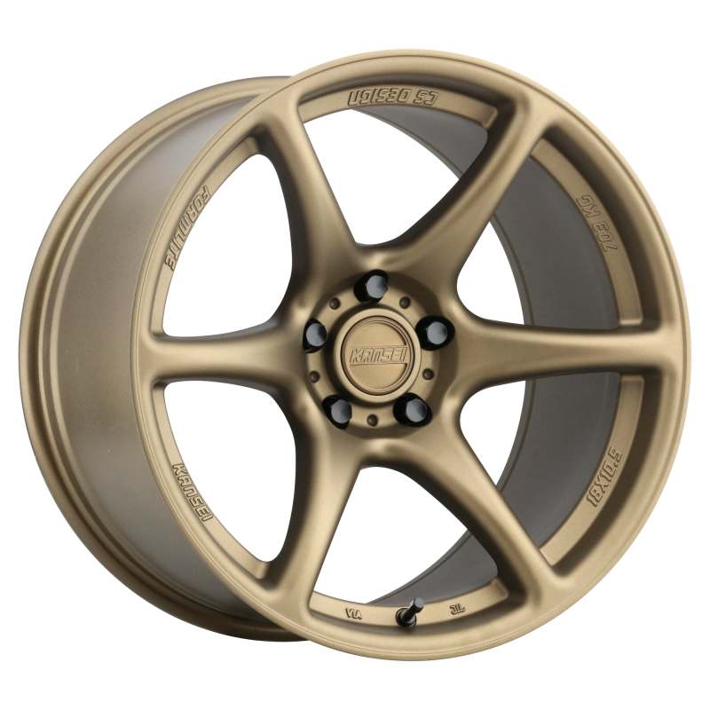 Kansei K11B Tandem 18x8.5in / 5x108 BP / 35mm Offset / 63.4mm Bore - Bronze Wheel