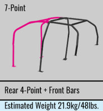 Load image into Gallery viewer, Cusco 7-Point, Front &amp; Rear with Diagonal Bar, 4/5 Passenger, Dash Through-Type. Chromoly 40mm OD.