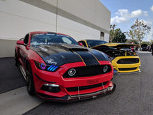 Load image into Gallery viewer, Oracle 15-17 Ford Mustang Dynamic RGB+A Pre-Assembled Headlights - Black Edition - NO RETURNS