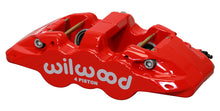 Load image into Gallery viewer, Wilwood caliper AERO4 1.38/1.38 1.10 rotor red