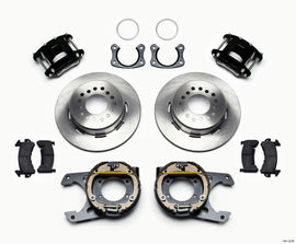 Wilwood D154 P/S Park Brake Kit New Big Ford 2.50in Off Staggered Mount