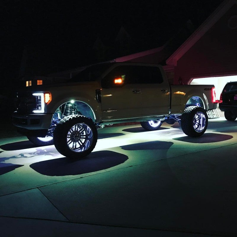 Oracle LED Illuminated Wheel Rings - White NO RETURNS
