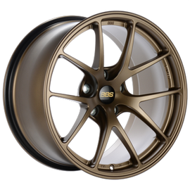 BBS RI-A 18x10.5 5x120 ET25 PFS Satin Bronze Wheel -82mm PFS/Clip Req
