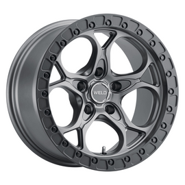Weld Ledge 20x12 / 5x127 / 4.75 BS / 71.5 HB - Satin Gunmetal - Non-BL Wheel