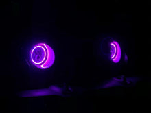 Load image into Gallery viewer, Oracle 7in High Powered LED Headlights - Black Bezel - ColorSHIFT - BC1 NO RETURNS