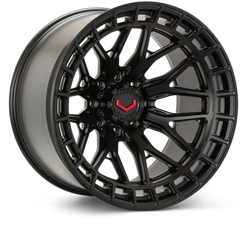 Vossen LCX-02 22x12 - 8x165.1 - ET44 - Ultra Deep - 125.1 - Satin Black Wheel