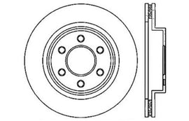 StopTech Drilled Sport Brake Rotor