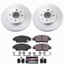 Load image into Gallery viewer, Power Stop 15-20 Honda Fit Front Z23 Coated Brake Kit