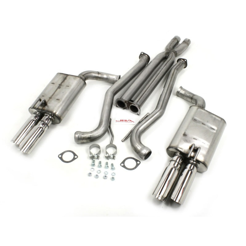 JBA 14-17 Chevrolet SS 6.2L 409SS Quad Rear Cat-Back Exhaust