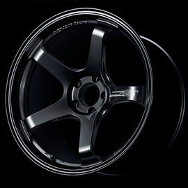 Advan GT Beyond 19x10.5 +33 5x114.3 Racing Titanium Black Wheel
