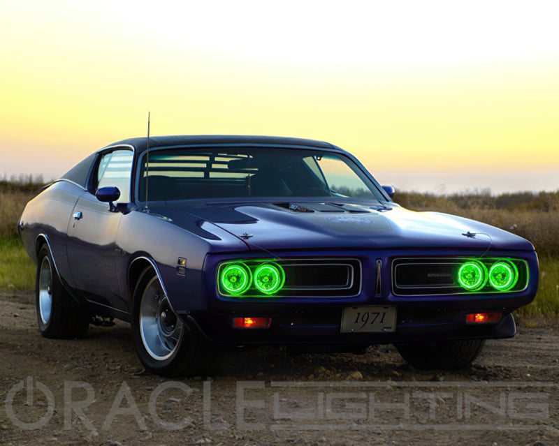 Oracle Pre-Installed Lights 5.75 IN. Sealed Beam - ColorSHIFT Halo NO RETURNS