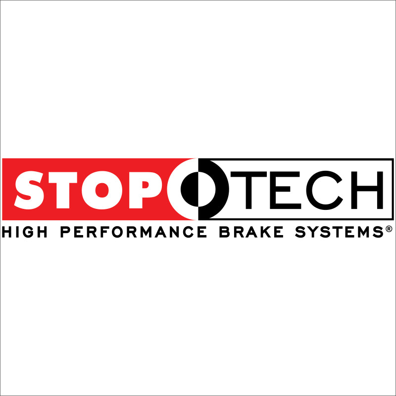 StopTech 07-18 Jeep Wrangler Cryo Slotted Rear Left Sport Brake Rotor