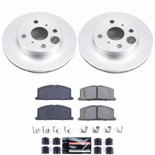 Load image into Gallery viewer, Power Stop 90-92 Geo Prizm Front Z23 Coated Brake Kit
