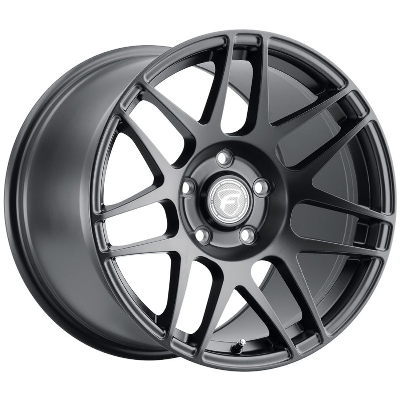 Forgestar F14 Drag 18x5.0 / 5x114.3 BP / ET-23 / 2.125in BS Satin Black Wheel