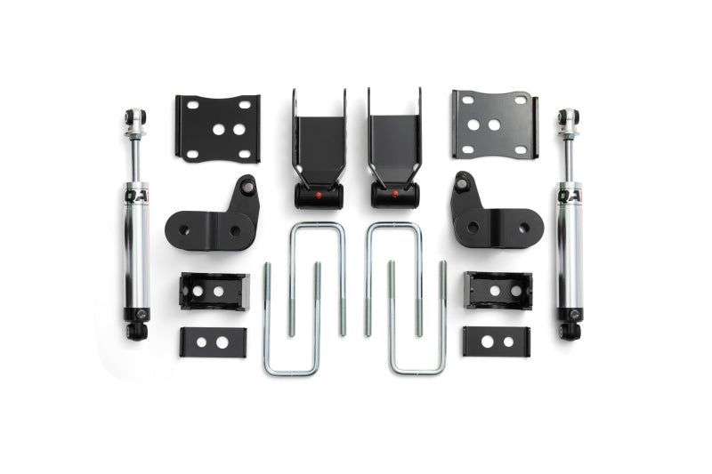 QA1 15-20 Ford F150 4WD Lowering Kit w/ Spindles Single Adjustable 3.5in-5.5in