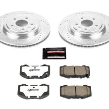 Load image into Gallery viewer, Power Stop 14-19 Chevrolet Corvette Rear Z26 Street Warrior Brake Kit