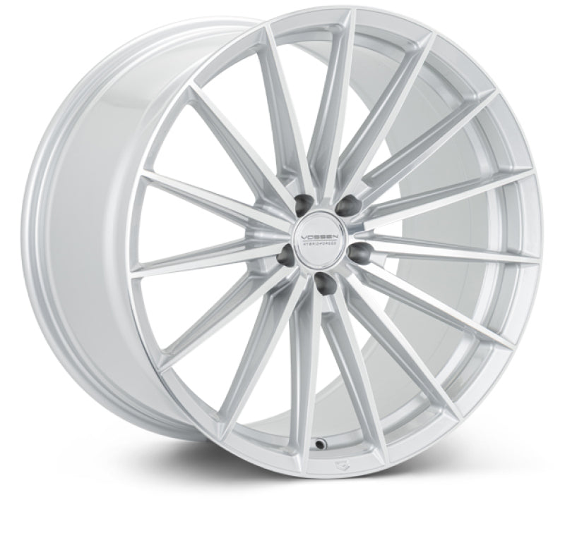 Vossen HFX-4 24x10 - 5x120 - ET32 - Deep - 72.56 - Silver Polished Wheel