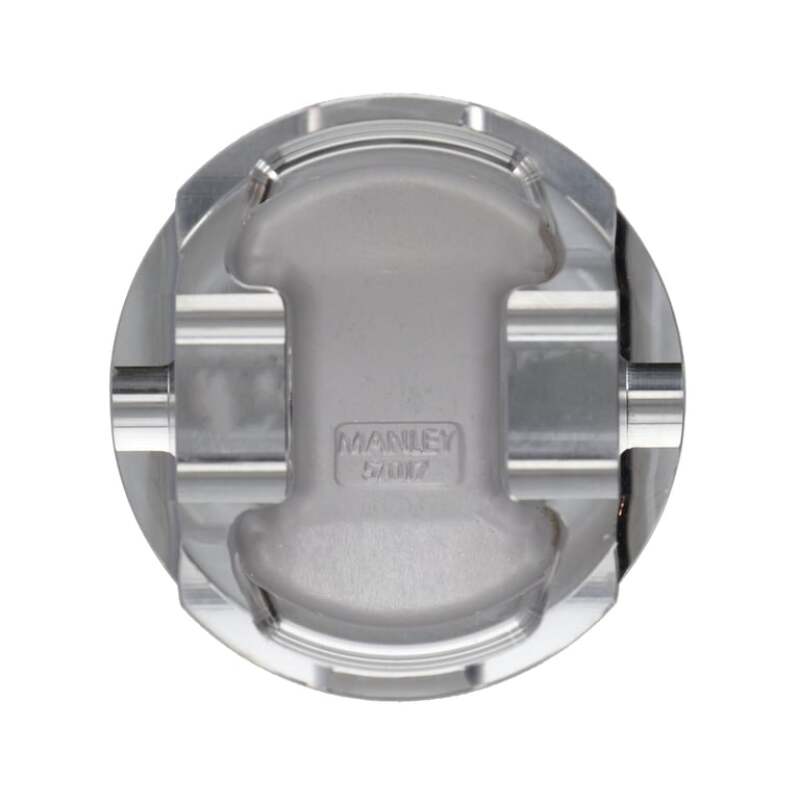 Manley Mitsubishi 2.0L 4B11T Piston Set - 86.50mm Bore 1.155in CH, -3.50 CC