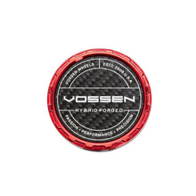 Load image into Gallery viewer, Vossen HF Carbon Billet Sport Cap 2.0 - Small (VHF) - Transparent Red - Twill Weave (Gloss)