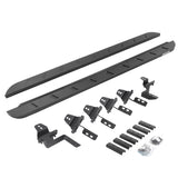 Go Rhino 07-18 Jeep Wrangler JK 4DR RB10 Slim Running Boards Kit (Incl. Brackets) - Tex. Blk
