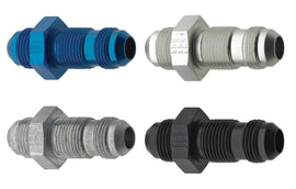 Fragola -4AN Straight Bulkhead - Blue