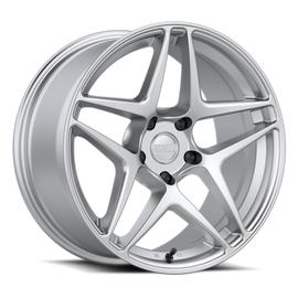 Kansei K15H Astro 18x9in / 5x114.3 BP / 22mm Offset / 73.1mm Bore - Hyper Silver Wheel