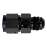 DeatschWerks 8AN Male Flare to Female Flare Swivel with 1/8th NPT