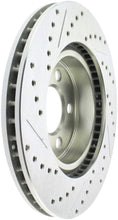 Load image into Gallery viewer, StopTech Select Sport 06-17 Dodge Charger/14-17 Chrysler 300 Slotted &amp; Drilled Front Left Rotor