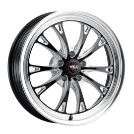 Weld Belmont Drag 20x8 / 5x114.3 / 4.5 BS / 78.1 HB - Gloss Black Milled - Non-BL Wheel