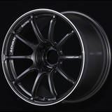 Advan RSIII 18x8.5 / +45 Offset / 5x114.3 / 73mm Bore / Black Gunmetallic and Ring