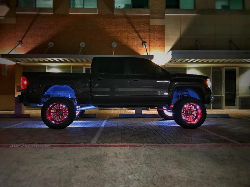Oracle LED Illuminated Wheel Rings - ColorSHIFT - 15in. - ColorSHIFT No Remote NO RETURNS