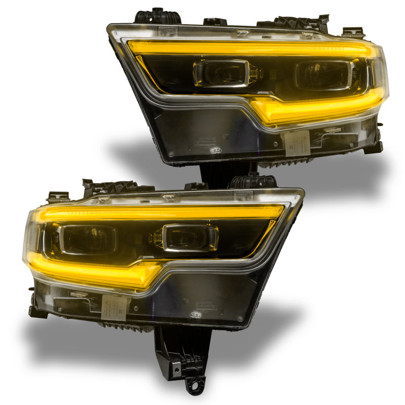 Oracle 19-21 RAM 1500 Projector LED Headlight DRL Kit - RGBW+A w/ BC1 Controller NO RETURNS