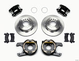 Wilwood D154 P/S Park Brake Kit 12 Bolt 2.75in offset Staggered Shock