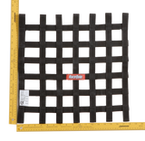 RaceQuip Black 18 X 18 SFI Ribbon Net