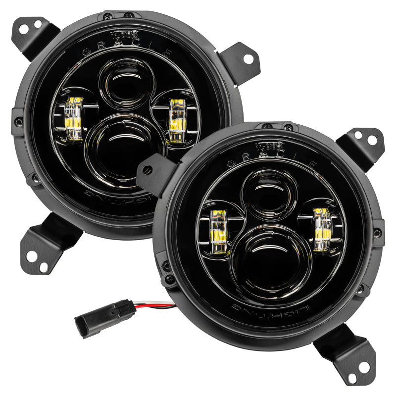 Oracle Jeep Wrangler JL/Gladiator JT 7in. High Powered LED Headlights (Pair) - No Halo NO RETURNS