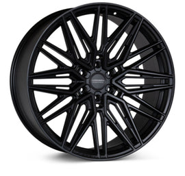 Vossen HF6-5 22x10 / 6x139.7 / ET18 / 106.1 / Super Deep - Satin Black Wheel