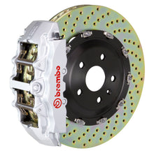 Load image into Gallery viewer, Brembo 03-05 S55/03-06 CL55 AMG Front GT BBK 8 Piston Cast 380x34 2pc Rotor Drilled-Silver