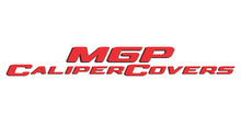 Load image into Gallery viewer, MGP Front set 2 Caliper Covers Engraved Front Sonic Red finish silver ch