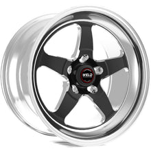 Load image into Gallery viewer, Weld S71 18x10.5 / 5x115mm BP / 5.6in BS Black Wheel (High Pad) - Non-Beadlock