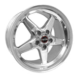 Race Star 92 Drag Star 17x10.5 5x120 7.75bs Direct Drill Polished Wheel