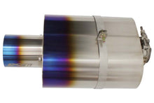 Load image into Gallery viewer, GReddy - Universal Titanium Oval Muffler 2.5in ID Muffler Inlet
