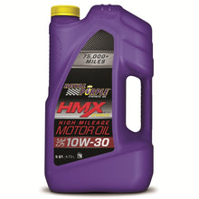 Load image into Gallery viewer, Royal Purple HMX Premium Synthetic High Mileage 10W30 Motor Oil - 5 Quart
