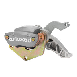 Wilwood Caliper-MC4 Mechanical-R/H - Silver w/No Logo 2.00in Piston .81in Disc