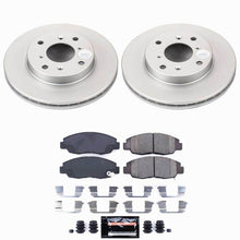 Load image into Gallery viewer, Power Stop 98-99 Acura CL Front Z23 Coated Brake Kit
