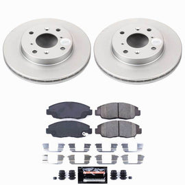 Power Stop 98-99 Acura CL Front Z23 Coated Brake Kit