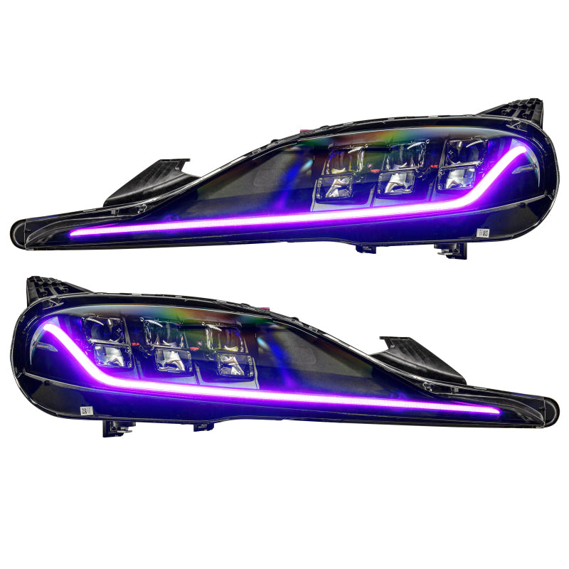 Oracle 20-21 Toyota Supra GR RGB+A Headlight DRL  Kit - ColorSHIFT w/ BC1 Controller NO RETURNS