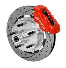 Load image into Gallery viewer, Wilwood Forged Dynalite Front Kit 19.00in Drilled Rotor Red WWE ProSpindle (5x5.00in Hub)