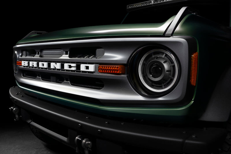 Oracle 2021+ Ford Bronco Oculus  Bi-LED Projector Headlights - Amber/White Switchback NO RETURNS